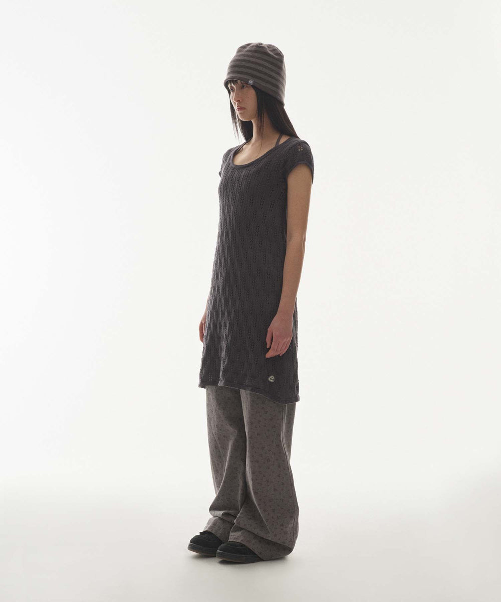 ✪【𝘱𝘳𝘦-𝘰𝘳𝘥𝘦𝘳】coyseio scasi knit one piece (2 color)