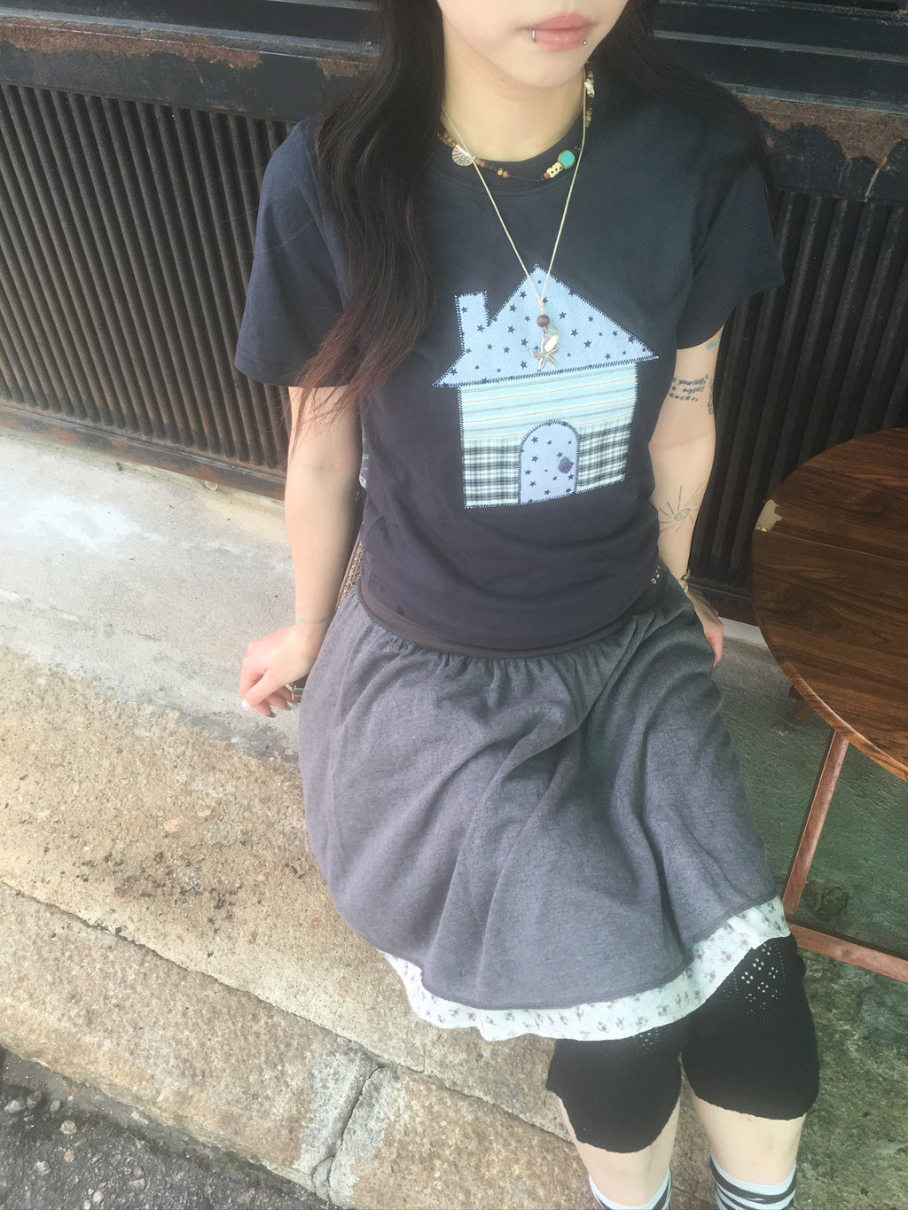 house tee (navy)