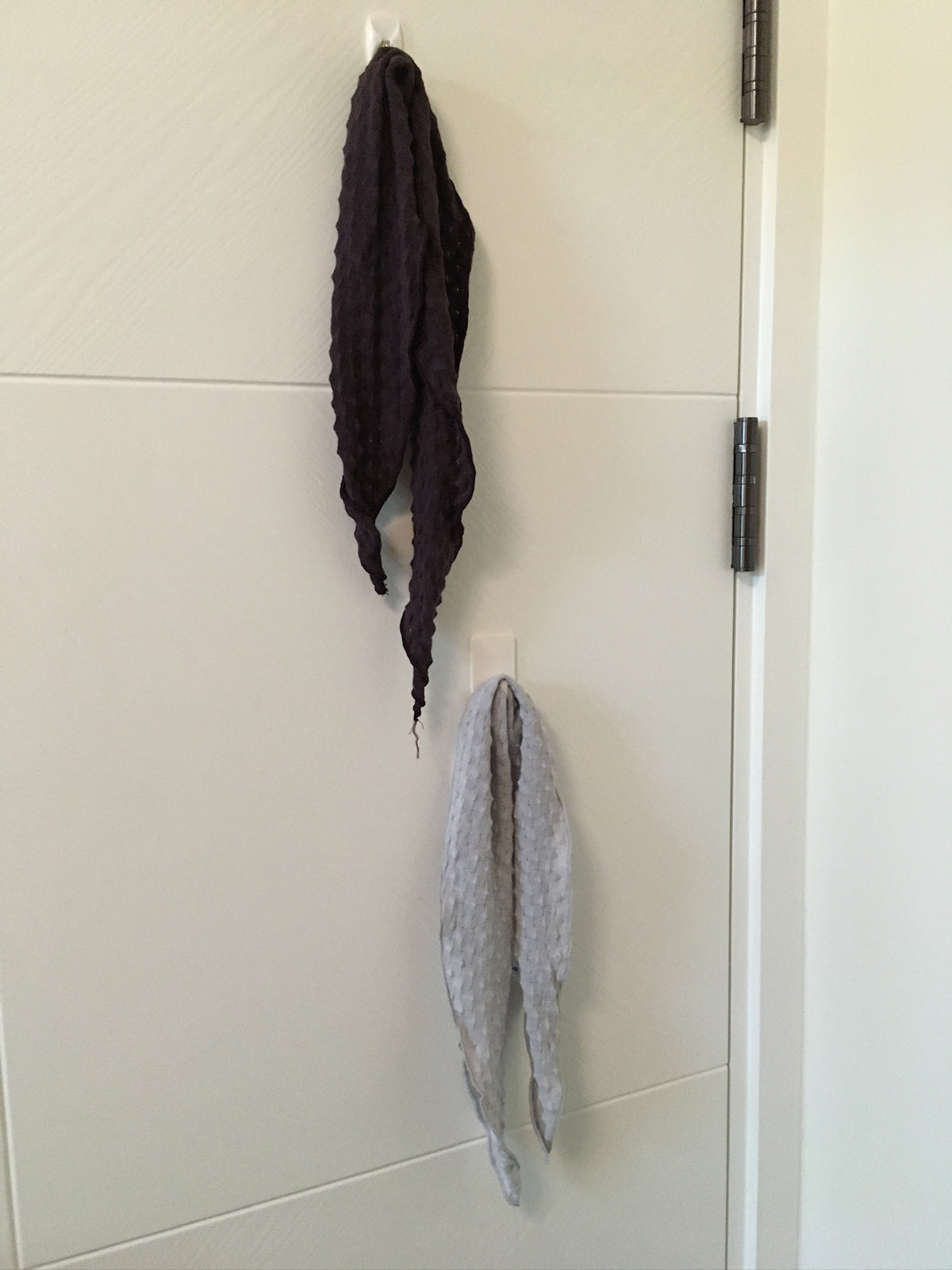crinkle sheer scarf (purple)
