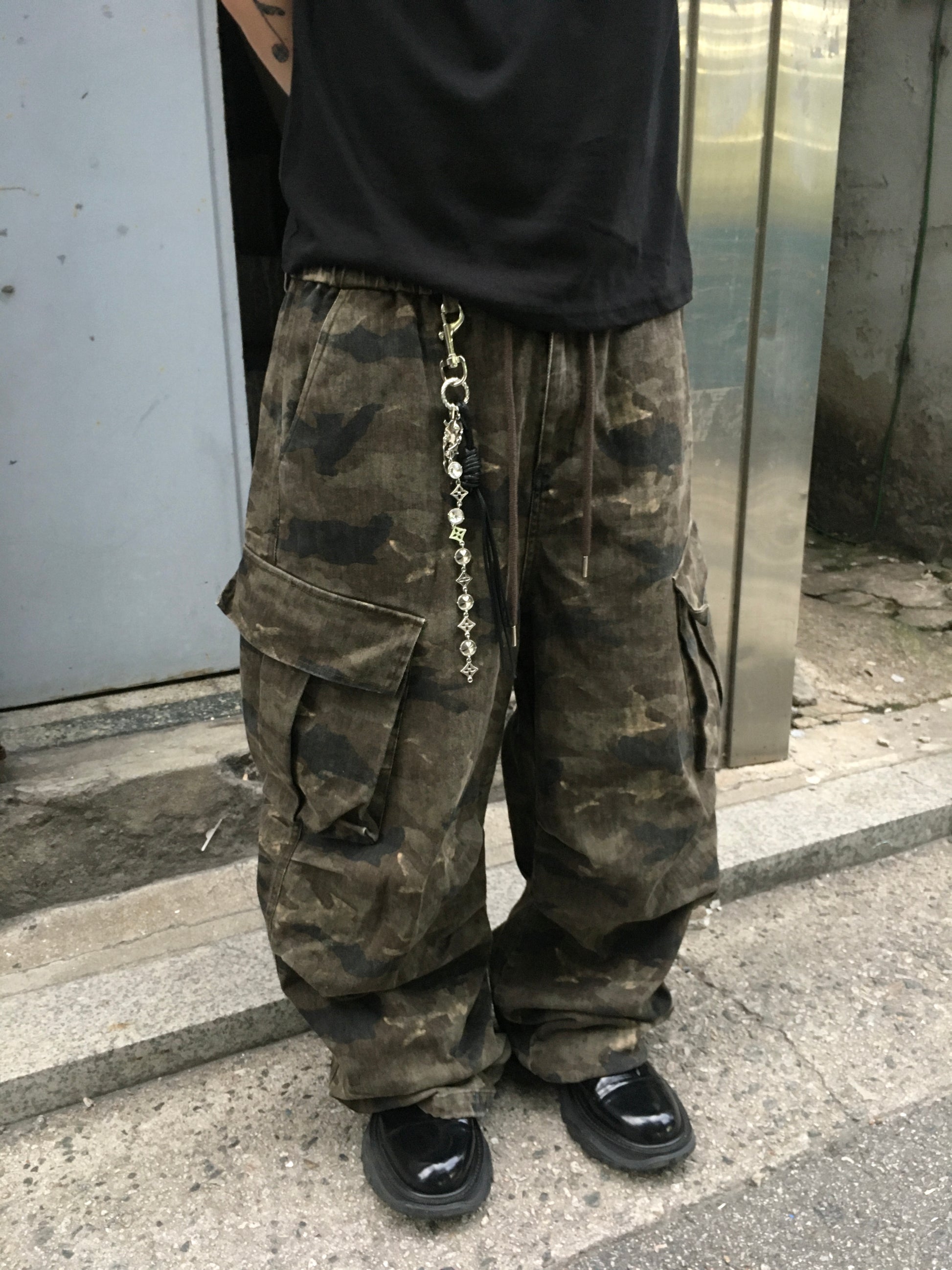 camo work cargo pants