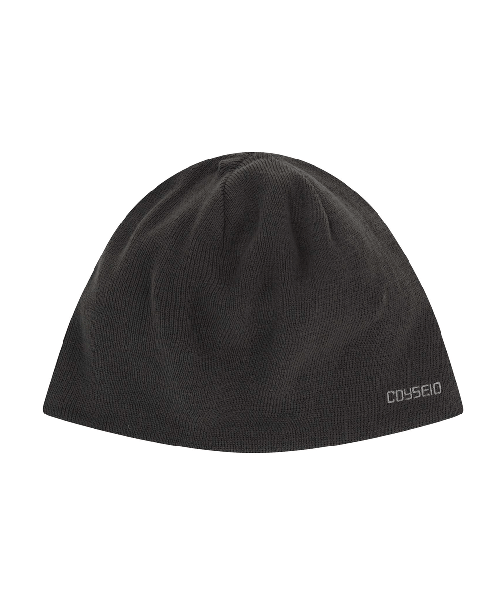 ✪【𝘱𝘳𝘦-𝘰𝘳𝘥𝘦𝘳】coyseio dual simple beanie (charcoal)
