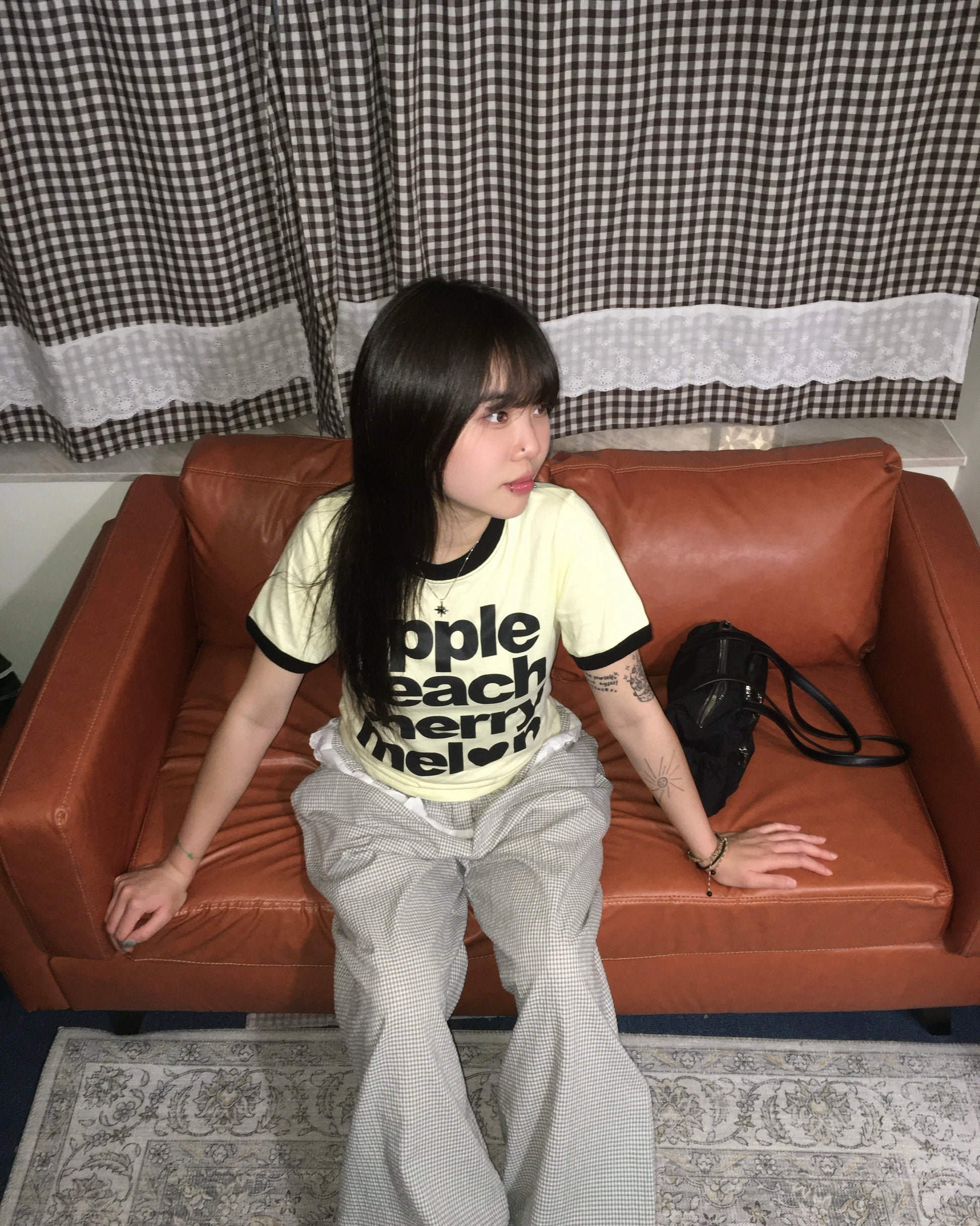 fruit ringer half tee (yellow)