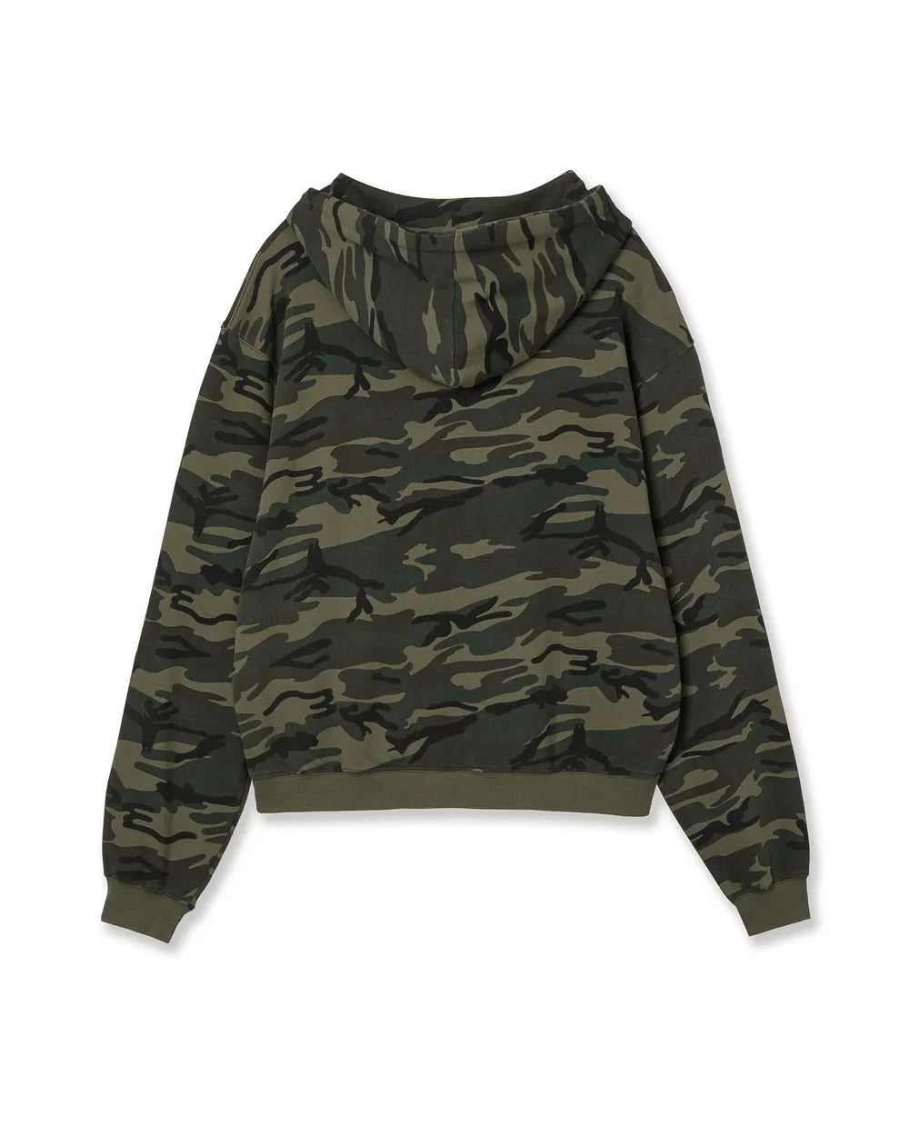 AEAE WEB LOGO LOOSED HOODIE (CAMO)