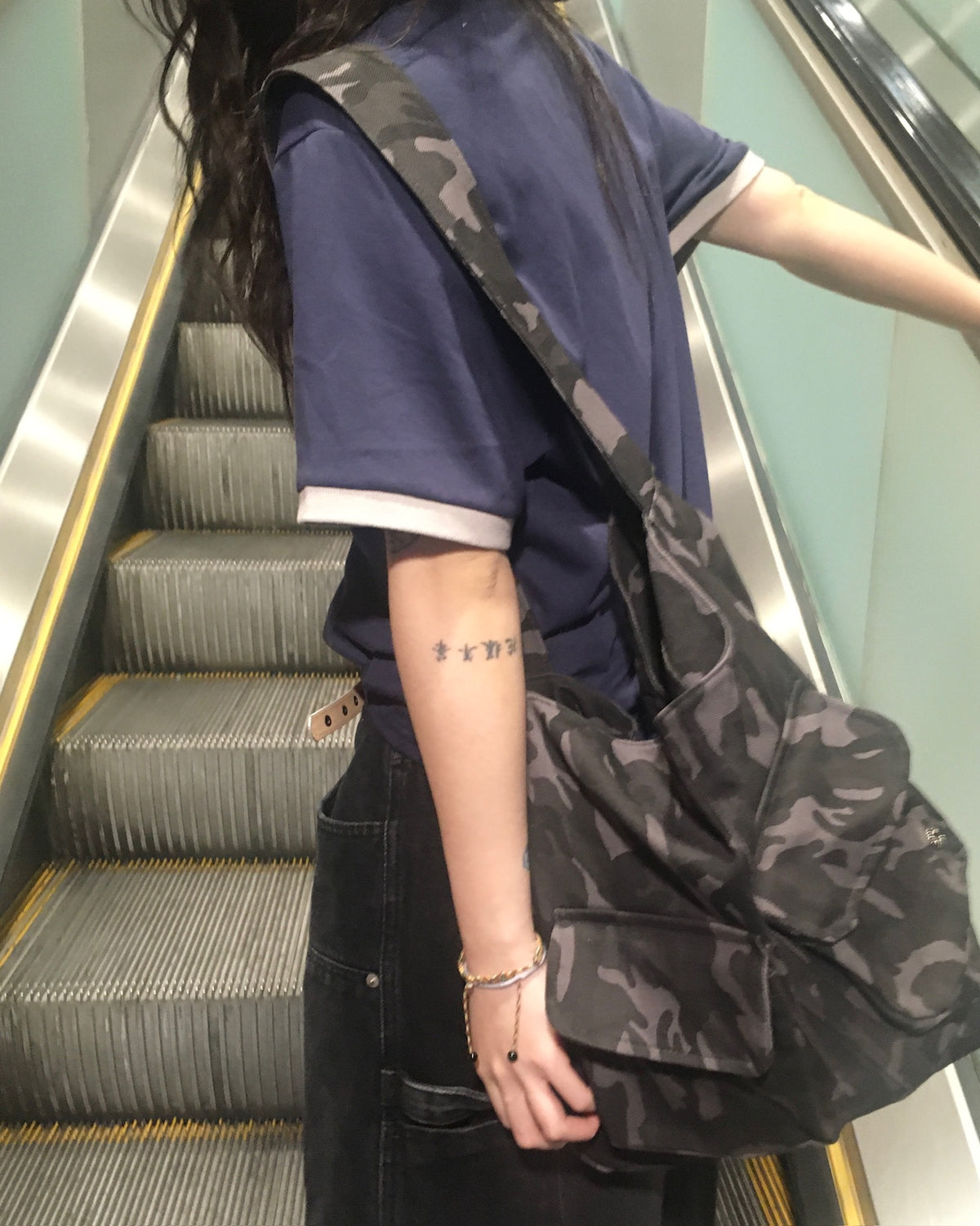 sun ringer tee (navy)