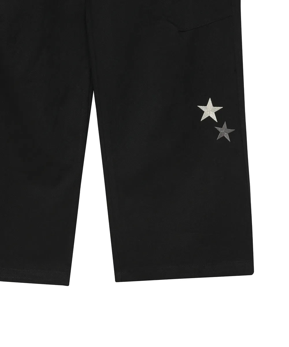 BAUF STAR SYMBOL PANTS (BLACK)