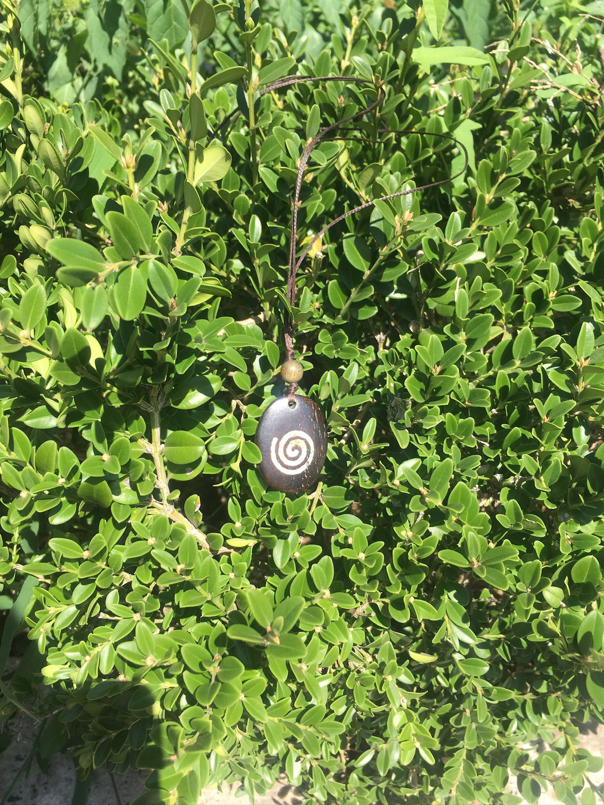 spiral pendant necklace