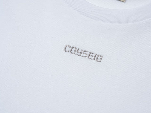 ✪【𝘱𝘳𝘦-𝘰𝘳𝘥𝘦𝘳】coyseio mini logo regular t-shirt (3 color)