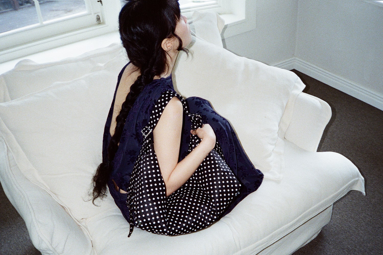 【𝘱𝘳𝘦-𝘰𝘳𝘥𝘦𝘳】YAHN SISI Pillow Boat Bag - Dot