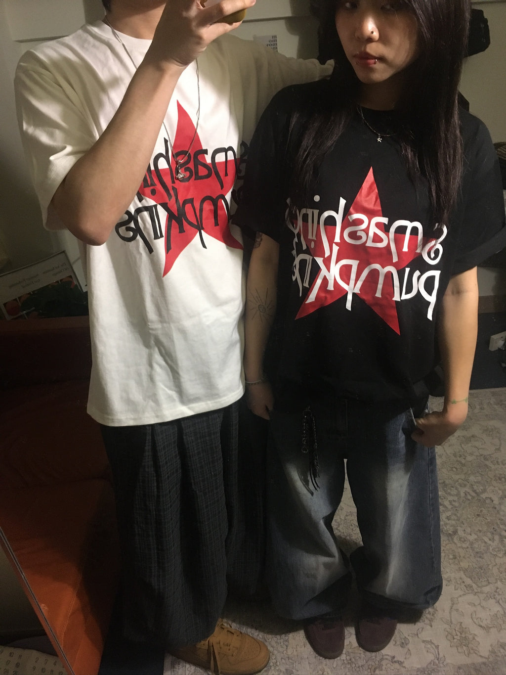 (in stock) smashing star tee (2 color)