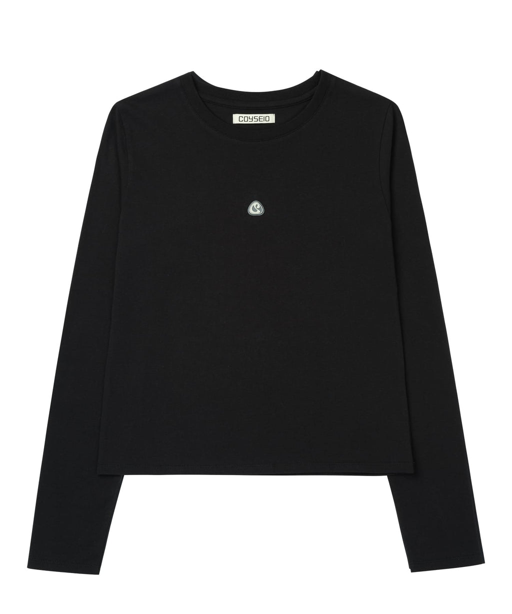 ✪【𝘱𝘳𝘦-𝘰𝘳𝘥𝘦𝘳】coyseio symbol logo longsleeves (2 color)