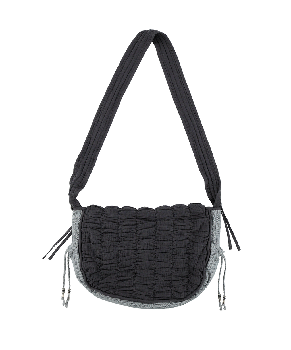 ✪【𝘱𝘳𝘦-𝘰𝘳𝘥𝘦𝘳】coyseio quilted cross bag (2 color)