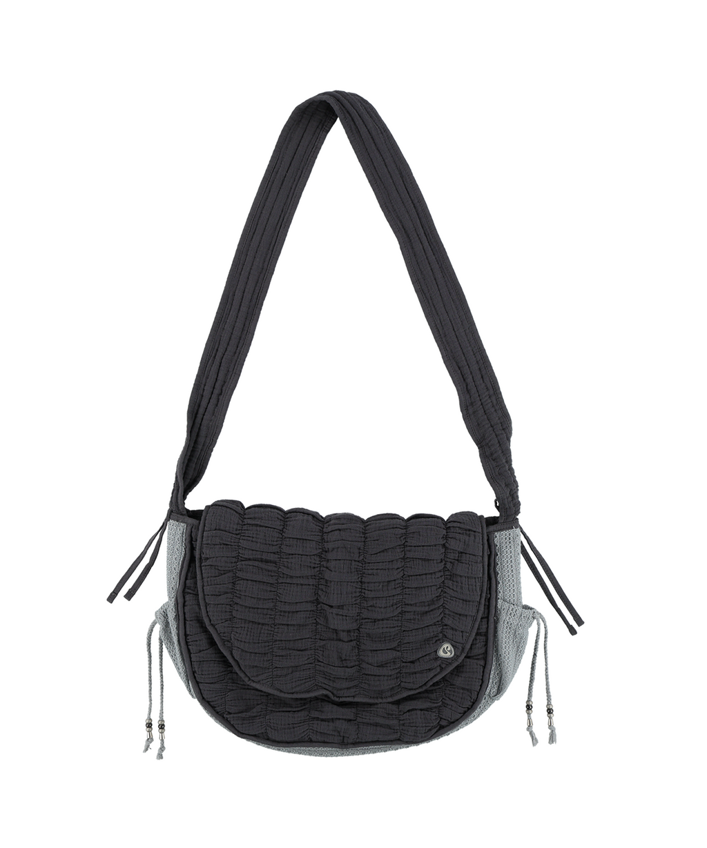 ✪【𝘱𝘳𝘦-𝘰𝘳𝘥𝘦𝘳】coyseio quilted cross bag (2 color)