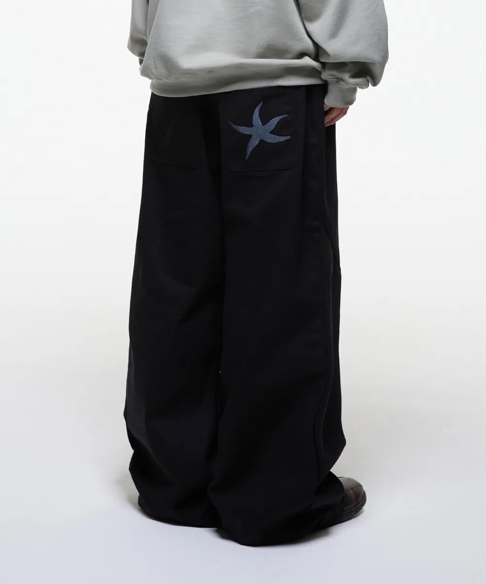 TCM STARFISH SWEAT PANTS (BLACK)