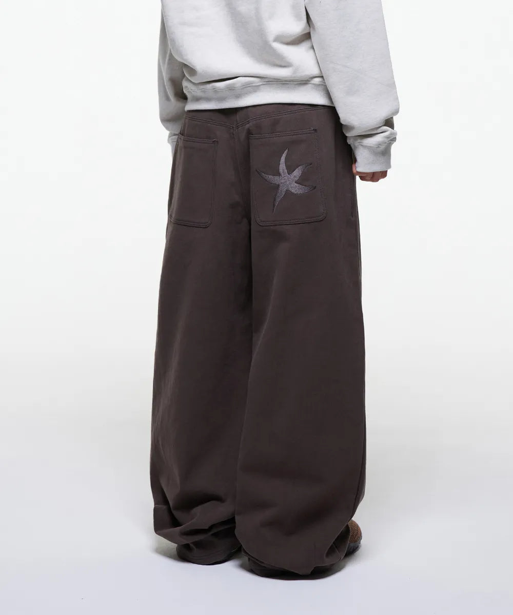 TCM STARFISH CHINO PANTS (BROWN)