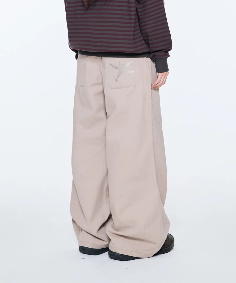 TCM WASHED STARFISH CHINO PANTS (INDI PINK)