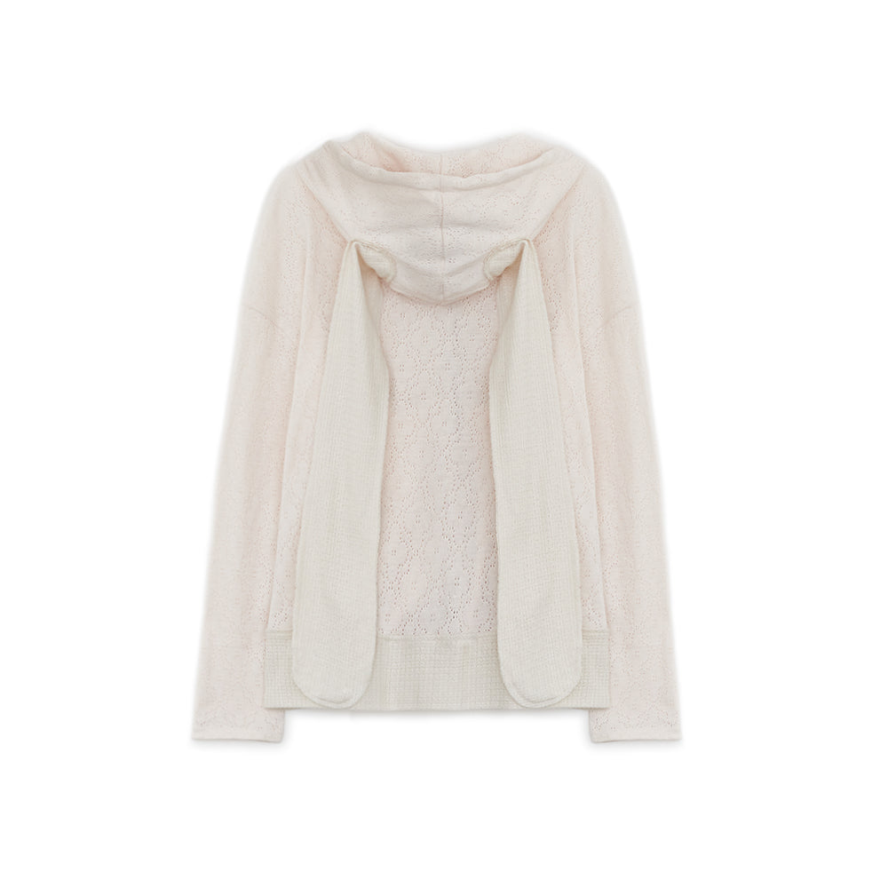 HUGYOURSKIN TOGGING HOODIE (BEIGE)