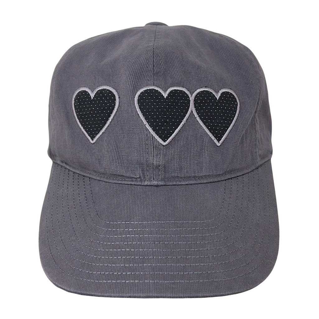 TCM HEART CAP (CHARCOAL)