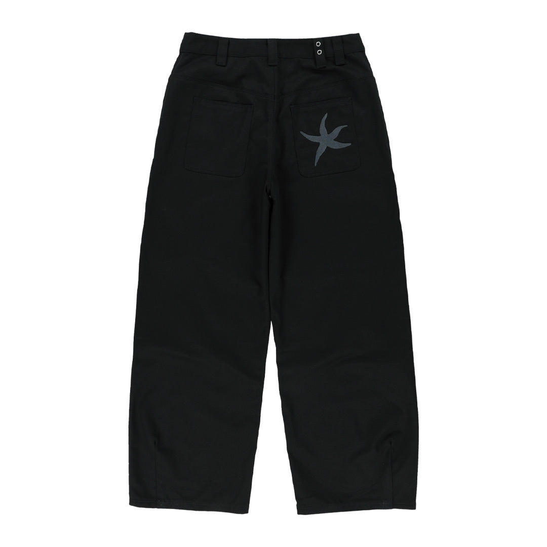 TCM STARFISH CHINO PANTS (BLACK)