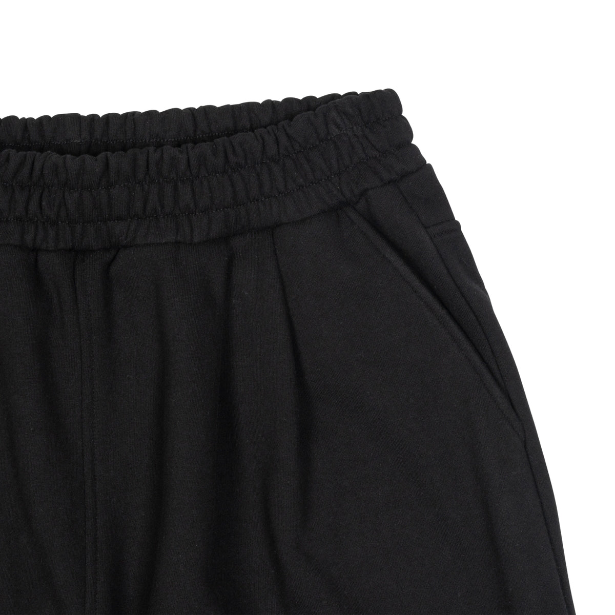 TCM BACK LOGO HALF SWEAT PANTS (BLACK)
