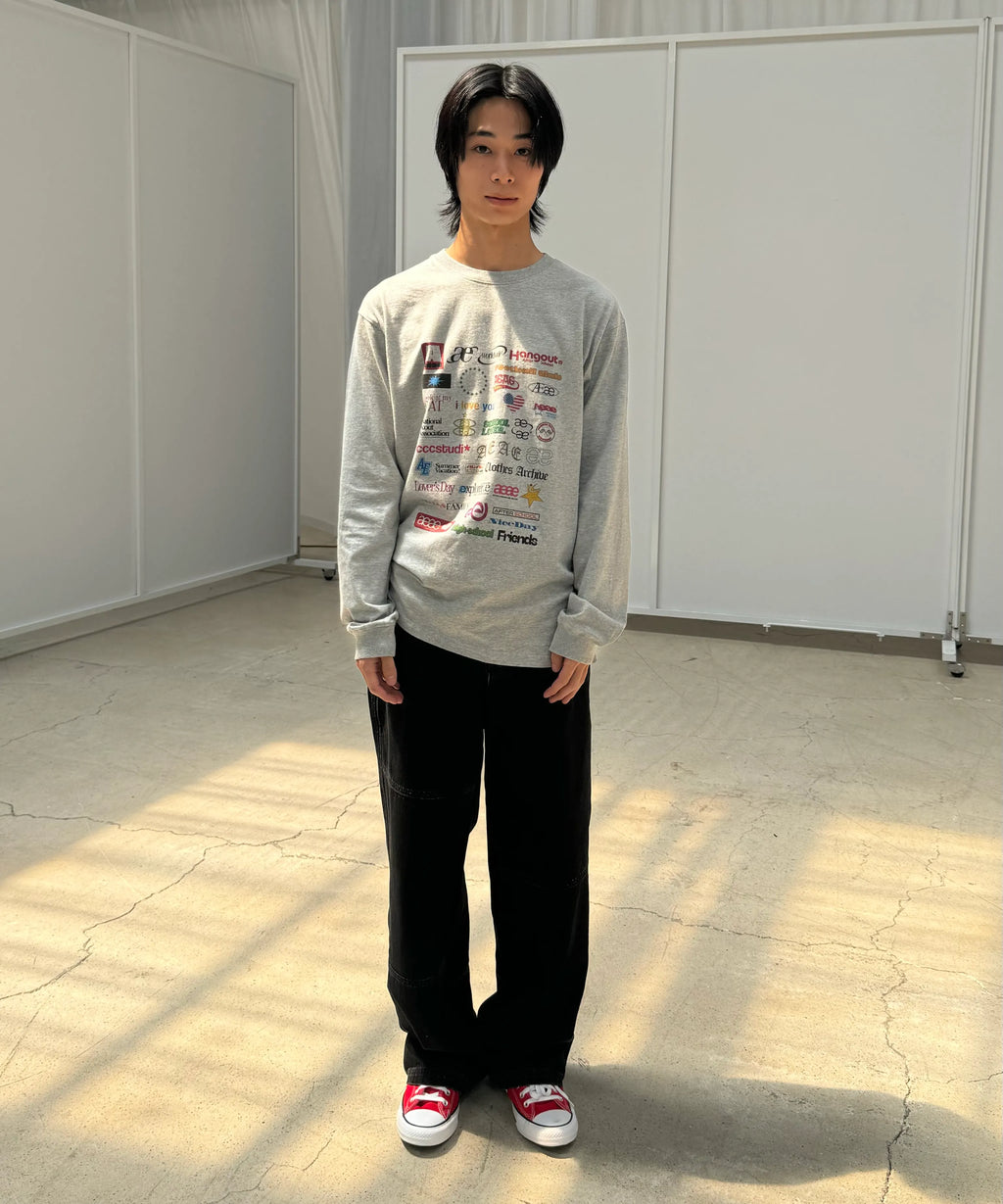 AEAE DENIM WORK PANTS (BLACK)