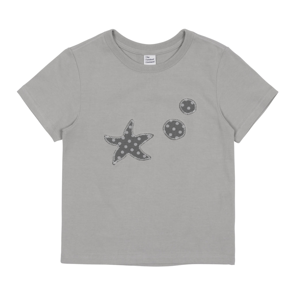 TCM STARFISH DOT PATCH TEE (GREY)