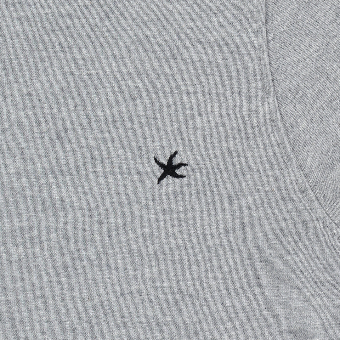 TCM STARFISH MINI LOGO HOODIE (GREY)