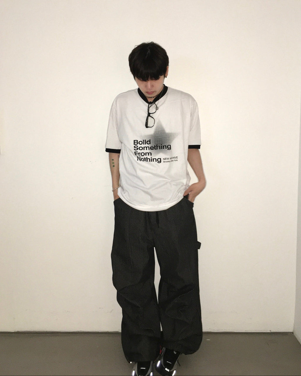 (in stock) bolld coloring tee (blue)