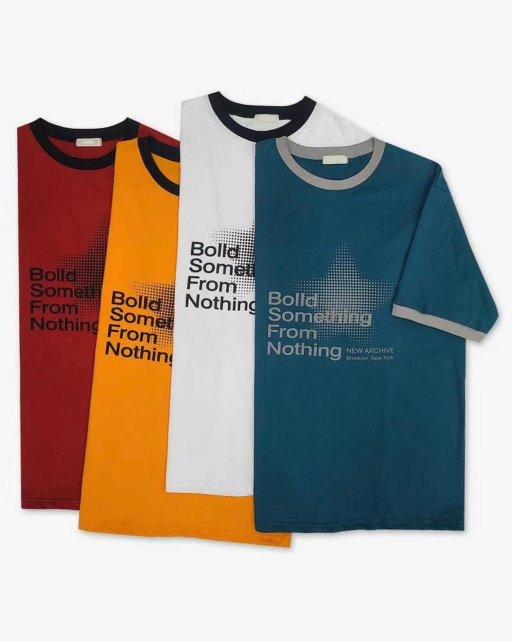 (in stock) bolld coloring tee (blue)