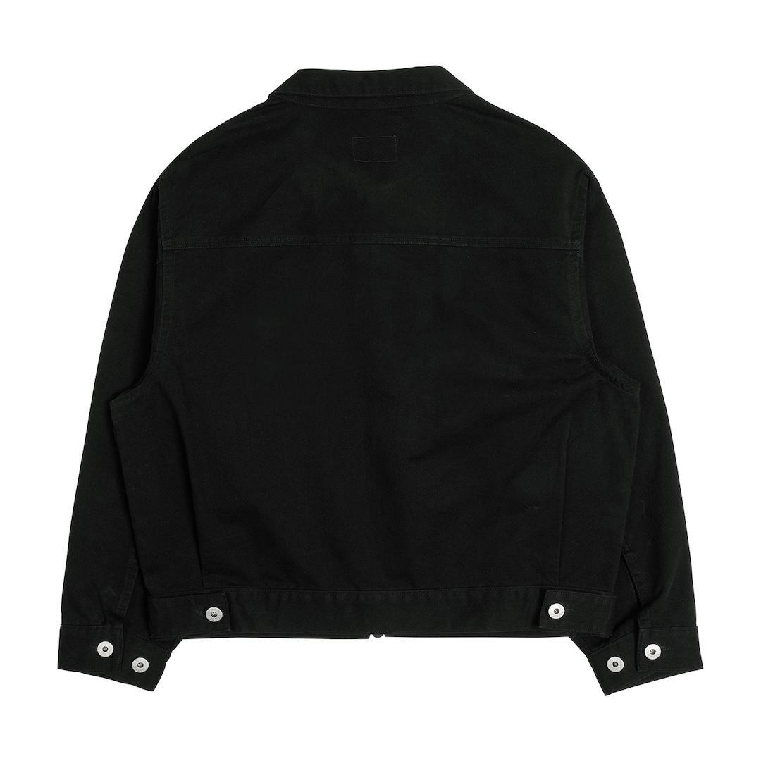 TCM WASHED MINI LOGO JACKET (BLACK)