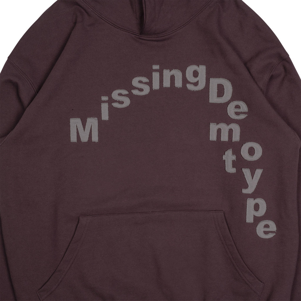 TCM MISSING HOODIE (BURGUNDY)