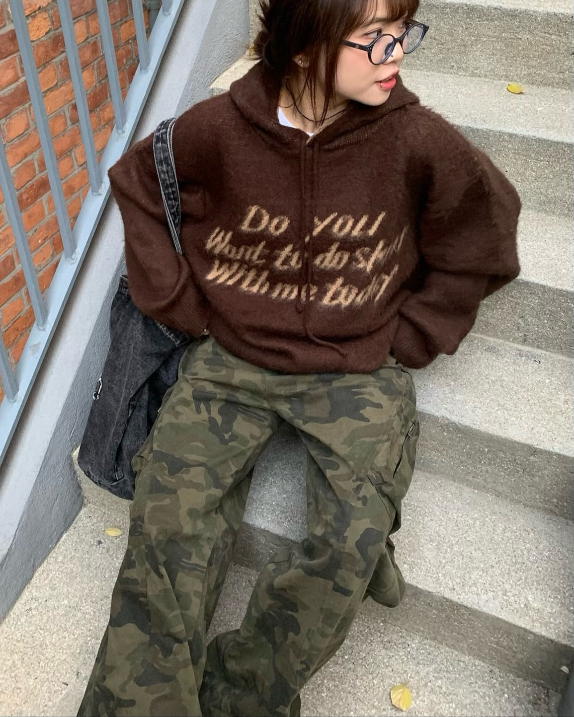 camo cargo pants