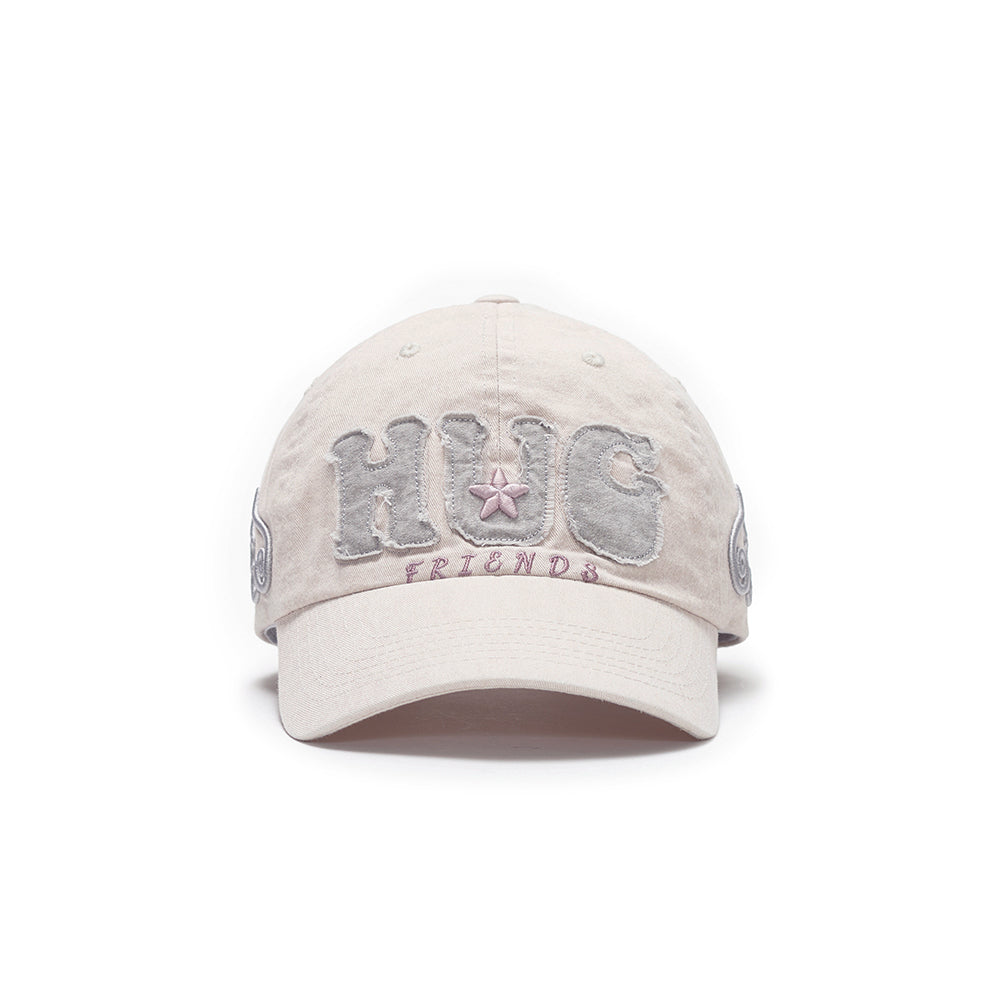 HUGYOURSKIN HUG FRIENDS CAP (PINK)