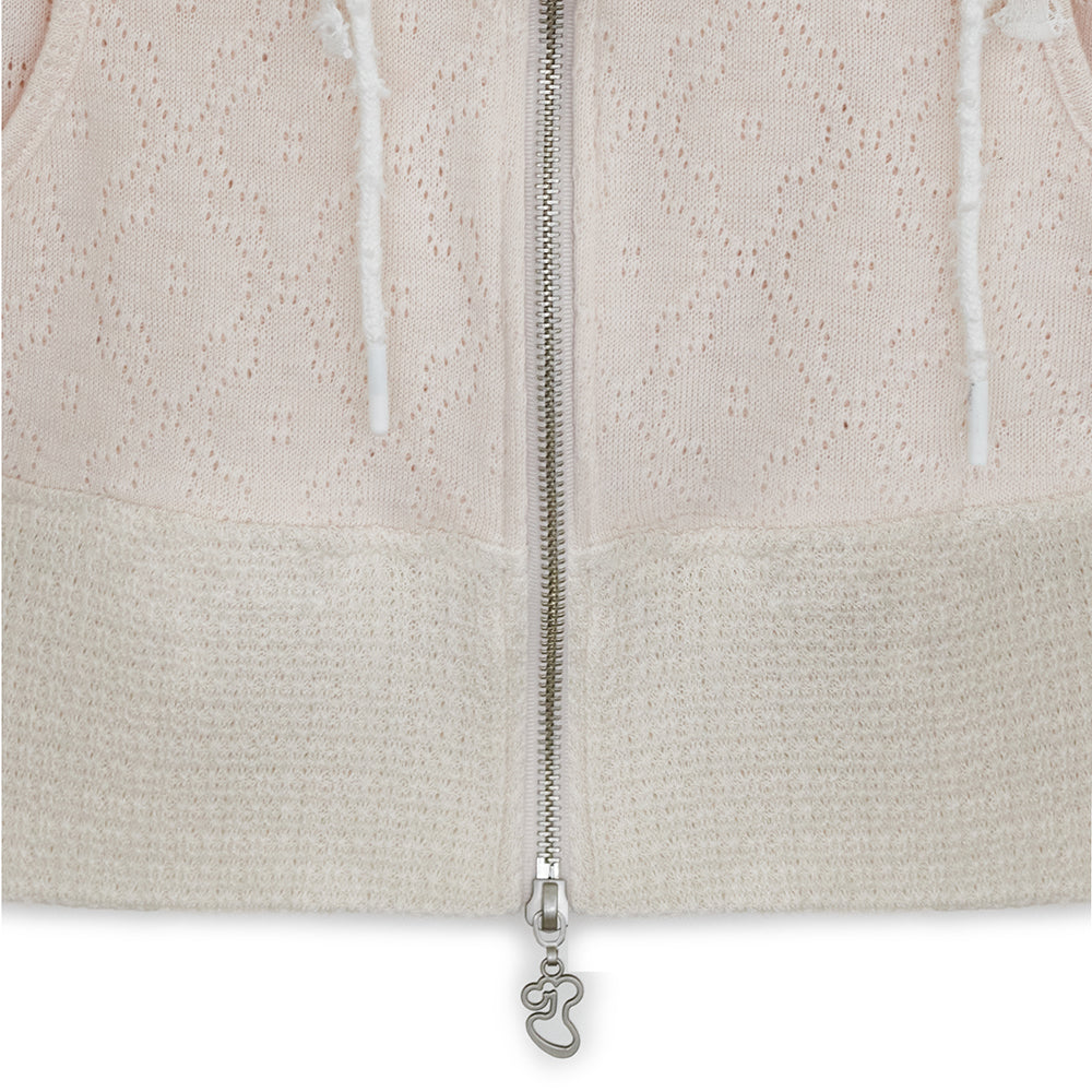 HUGYOURSKIN TOGGING HOODIE (BEIGE)