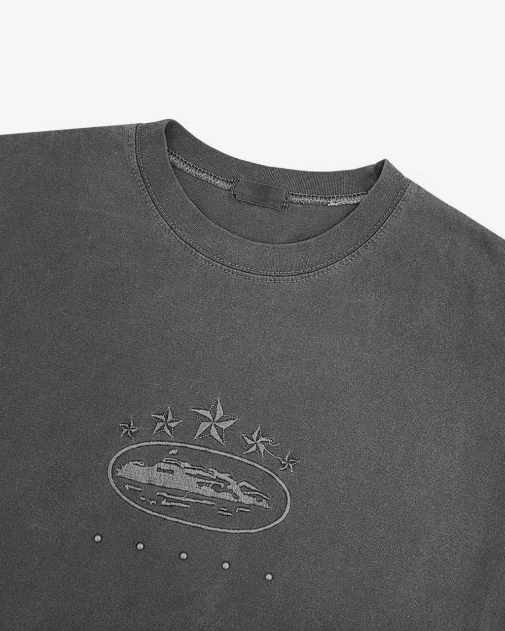 (in stock) cortez washed tee (light grey)