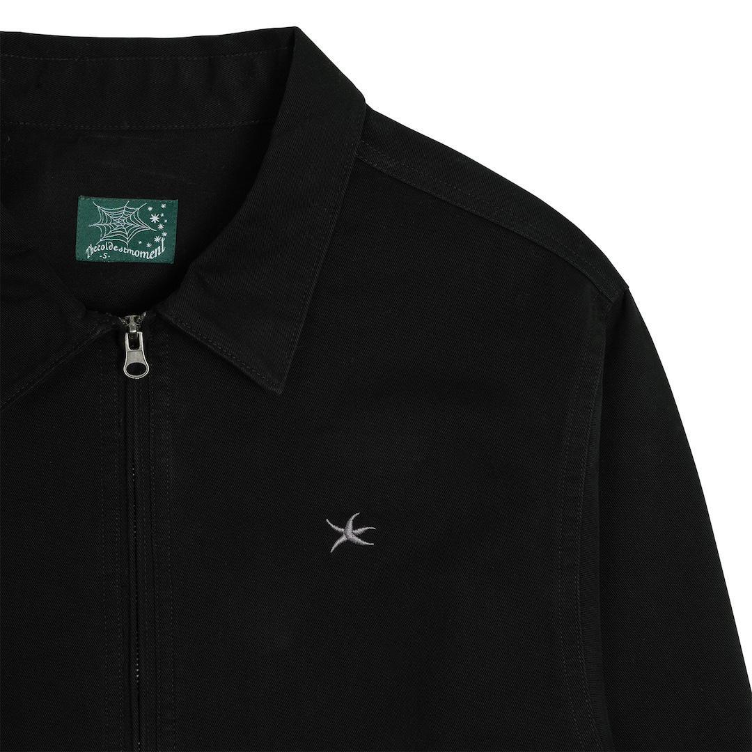 TCM WASHED MINI LOGO JACKET (BLACK)