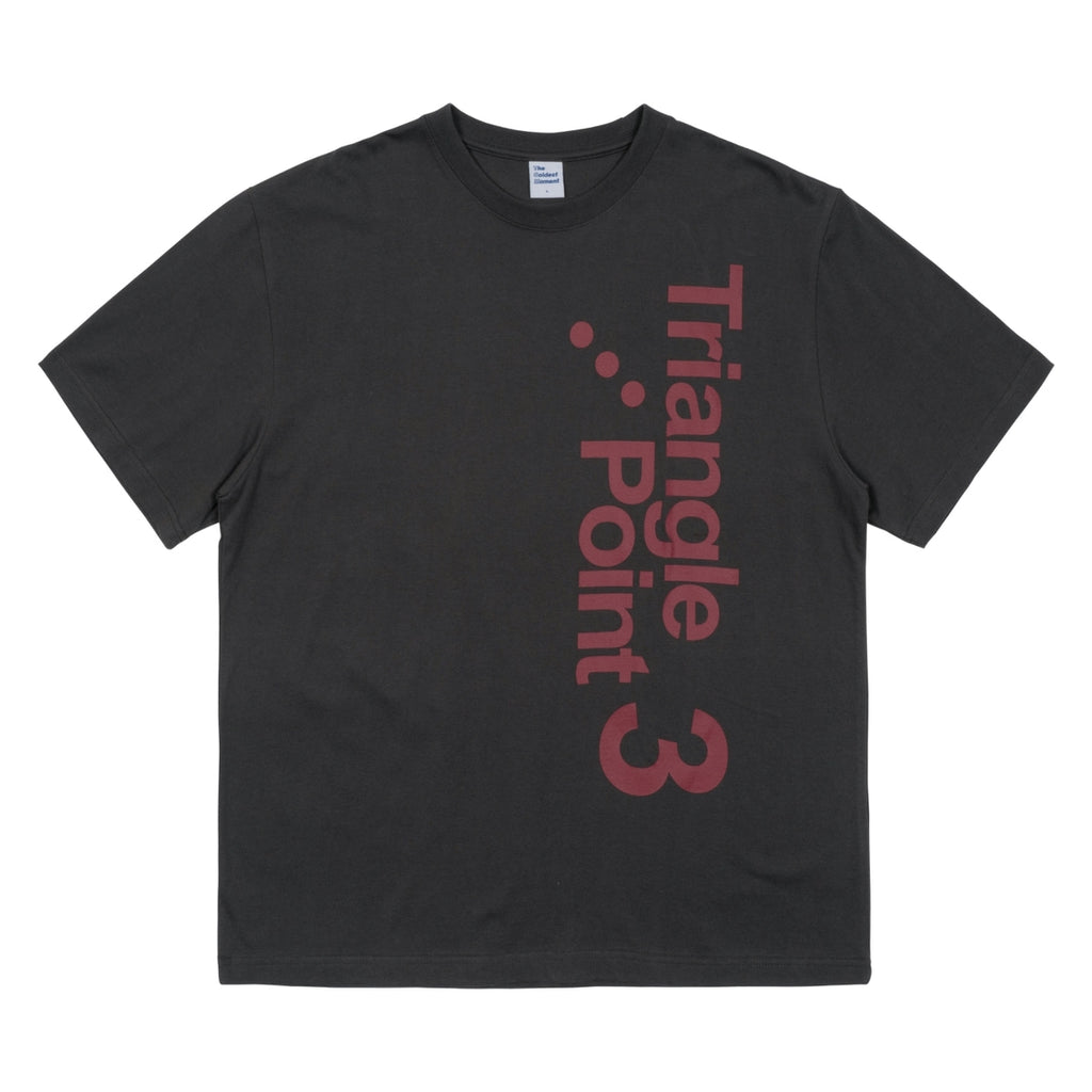 TCM TRIANGLE TEE (CHARCOAL)