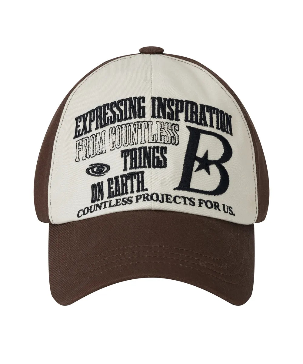 BAUF B LOGO Ball Cap (Brown)