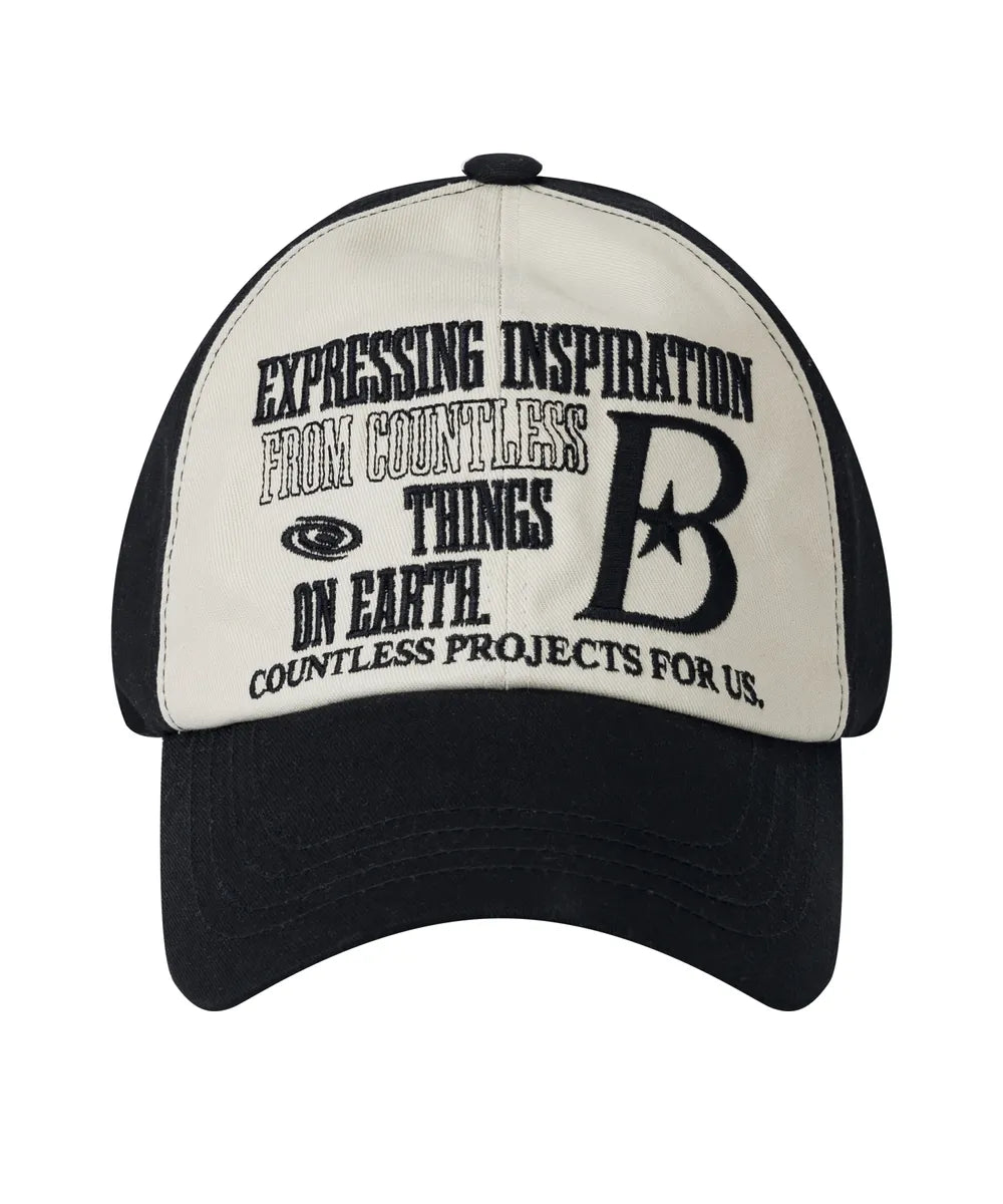 BAUF B LOGO Ball Cap (Black)