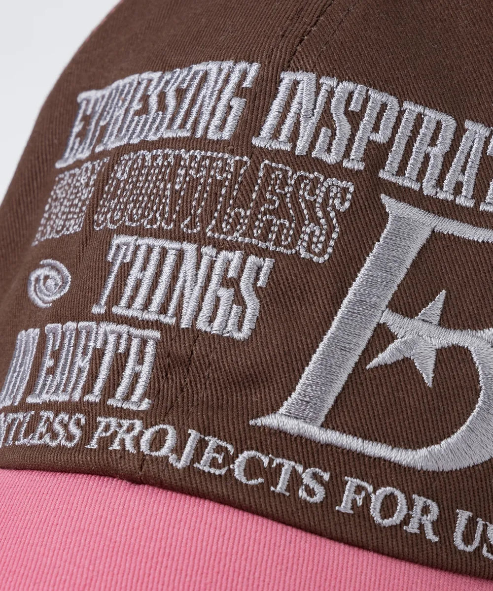 BAUF B LOGO Ball Cap (Pink)