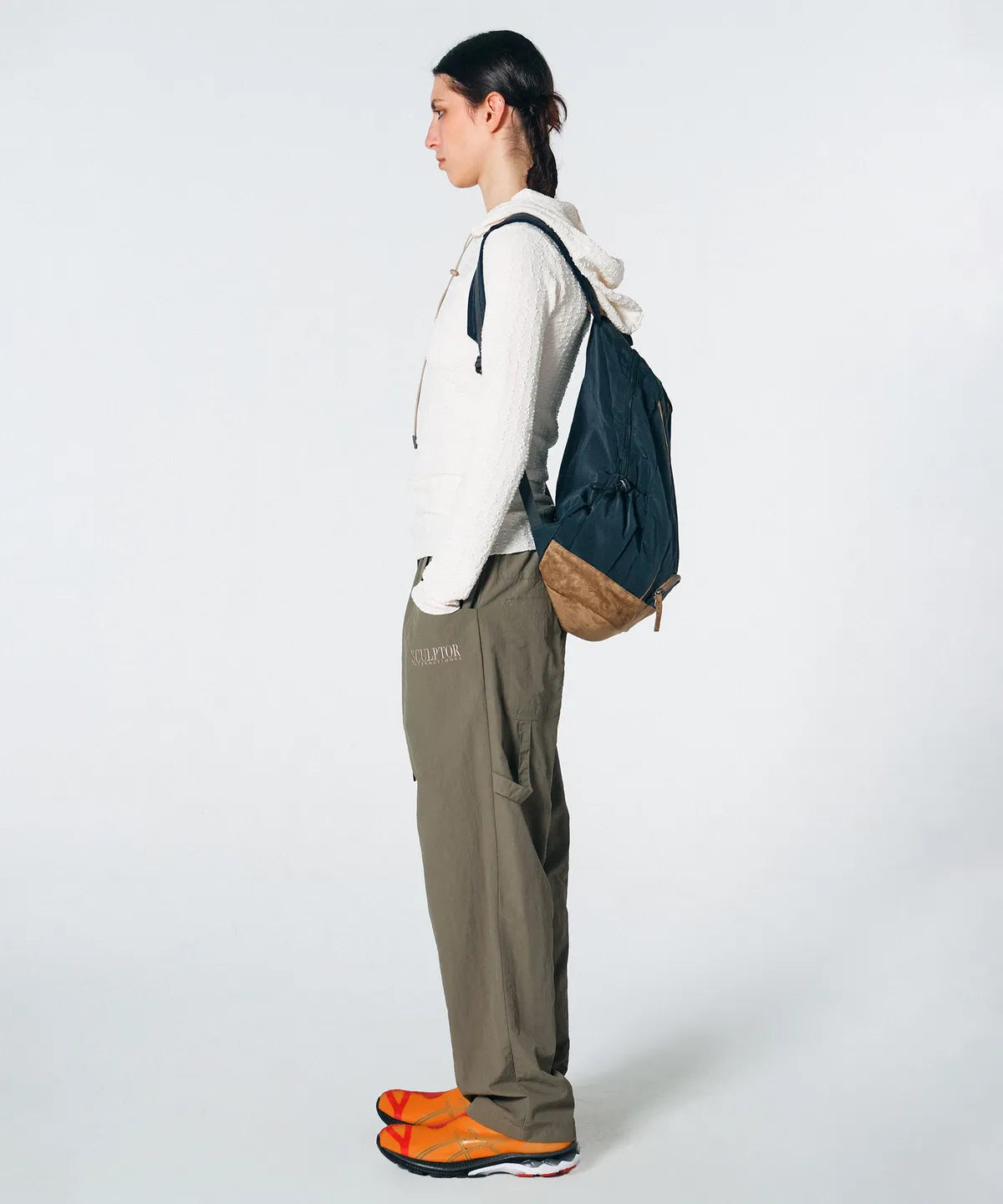 【𝘱𝘳𝘦-𝘰𝘳𝘥𝘦𝘳】SCULPTOR Oldschool Slouchy Backpack Dusty Navy