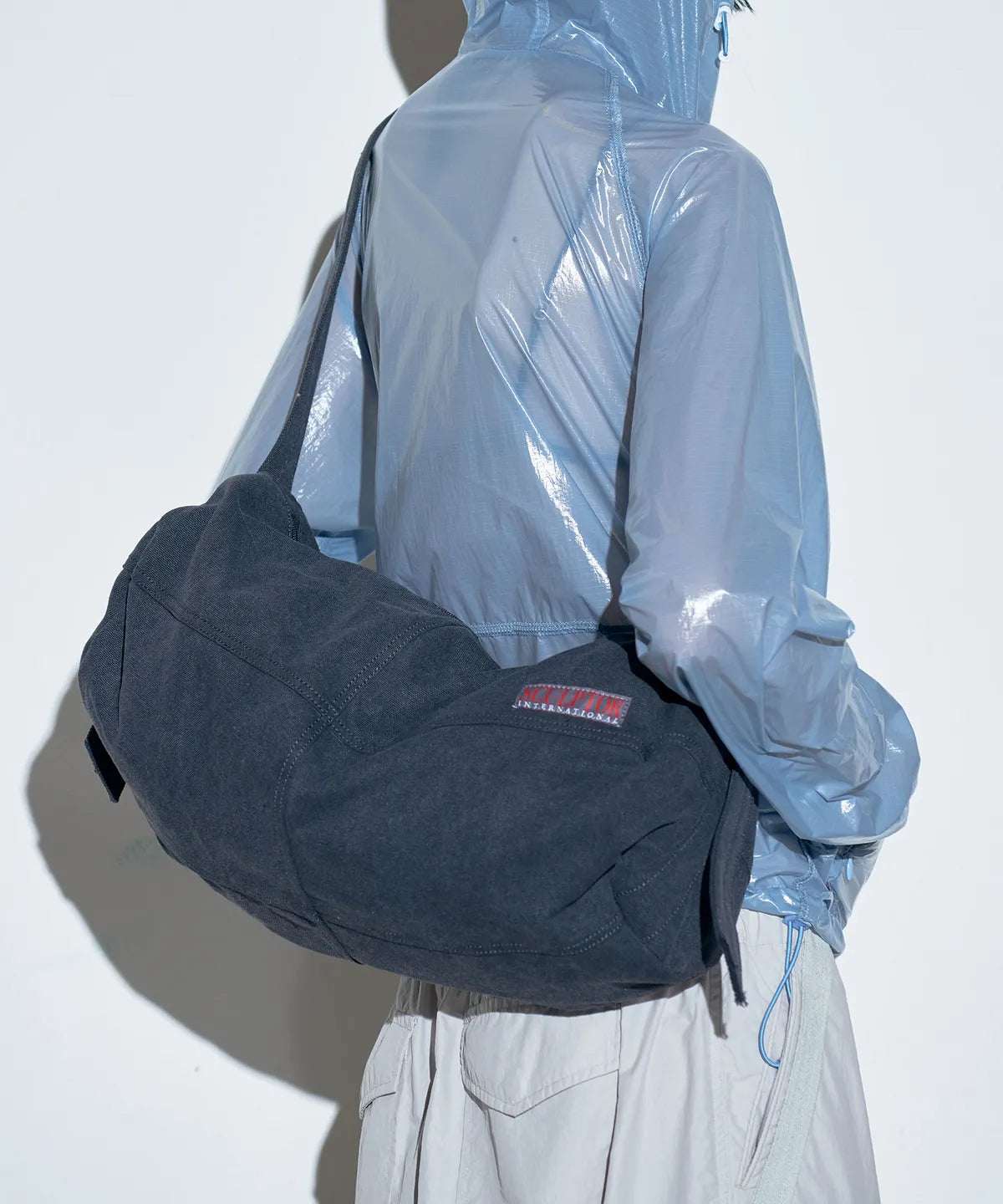 【𝘱𝘳𝘦-𝘰𝘳𝘥𝘦𝘳】SCULPTOR Vintage Canvas Duffel Bag Black