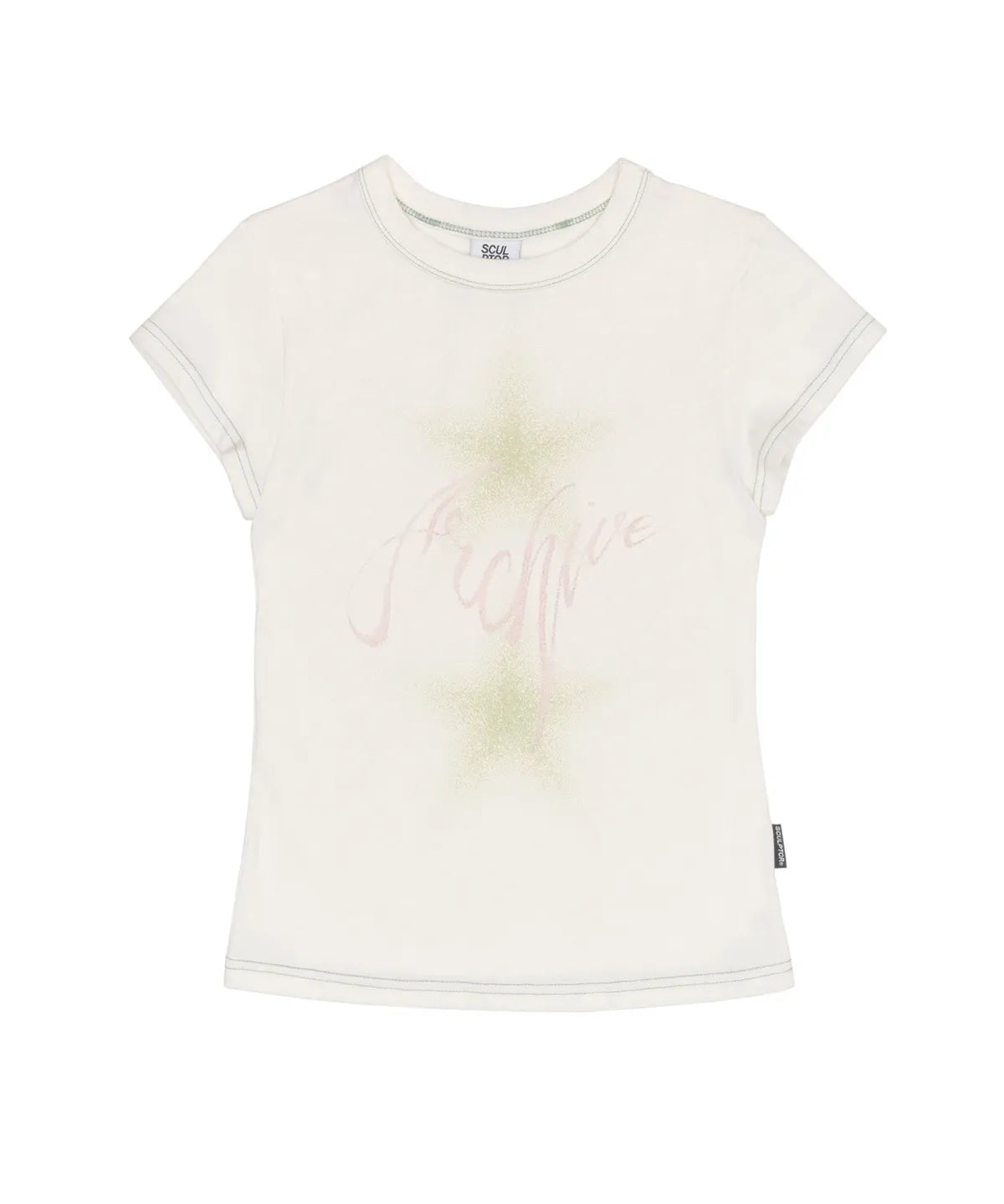【𝘱𝘳𝘦-𝘰𝘳𝘥𝘦𝘳】SCULPTOR Anew Archive Tee White