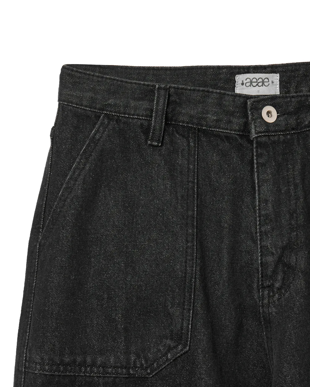 AEAE DENIM  WORK PANTS (BLACK)