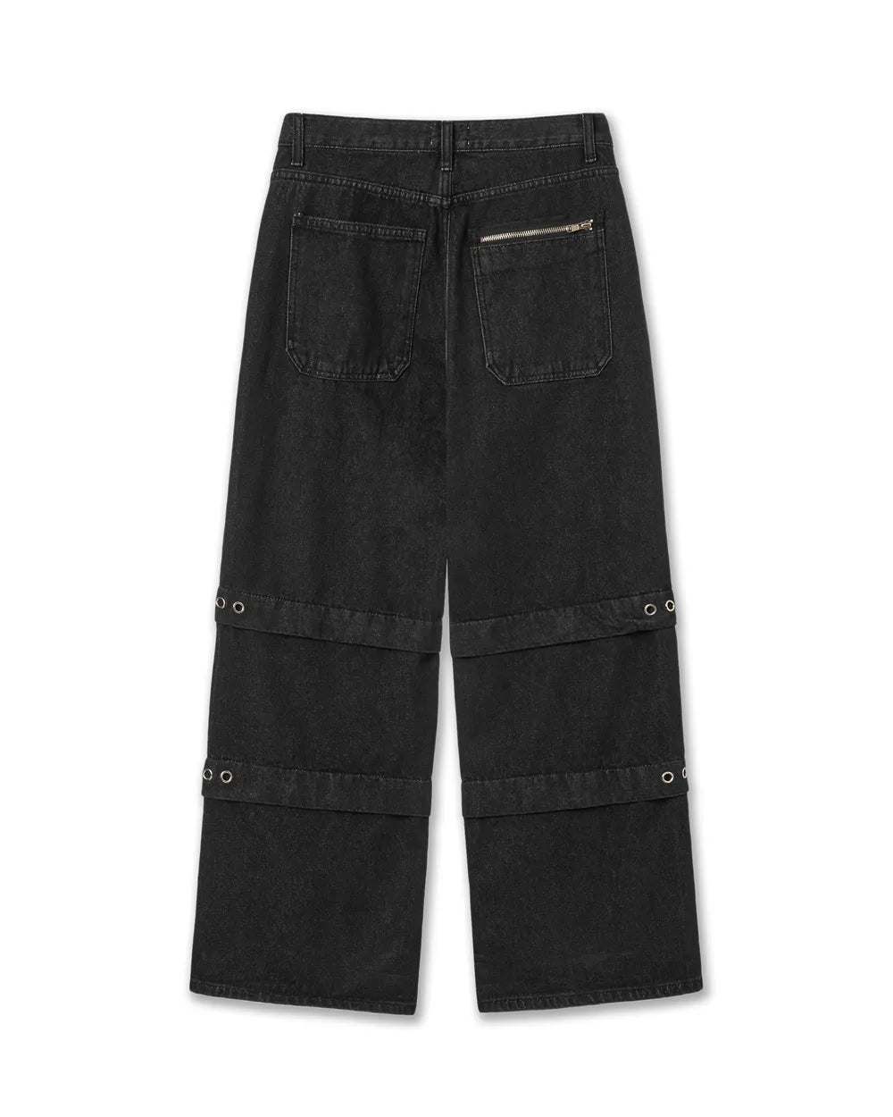 AEAE DENIM  WORK PANTS (BLACK)