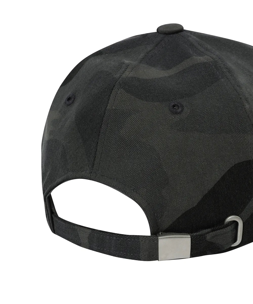 BAUF B LOGO ball cap (black camo)
