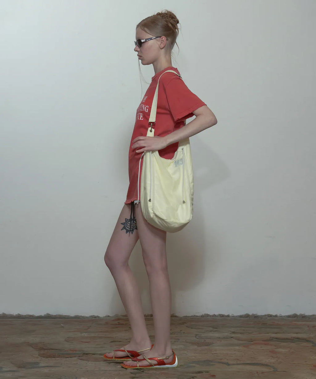 【𝘱𝘳𝘦-𝘰𝘳𝘥𝘦𝘳】SCULPTOR Candy Expandable Bag Mesh Lemon