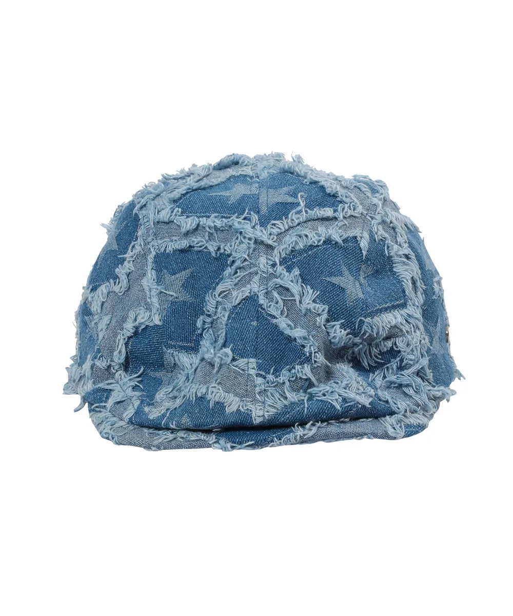 BAUF Star Rivet Hunting Cap (Light Denim)