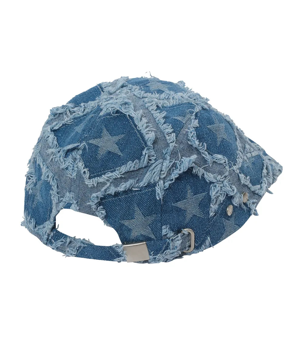 BAUF Star Rivet Hunting Cap (Light Denim)