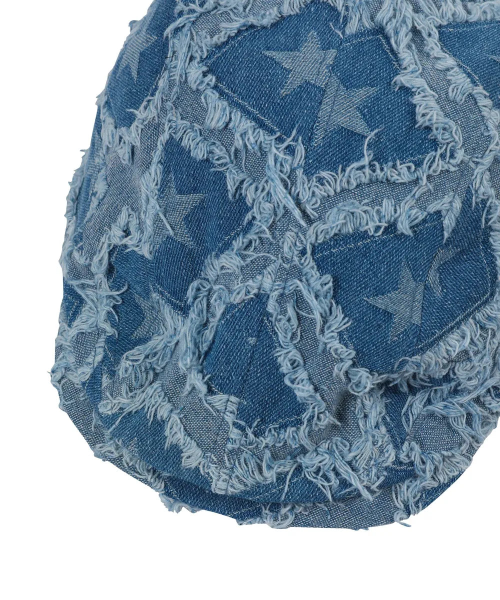BAUF Star Rivet Hunting Cap (Light Denim)