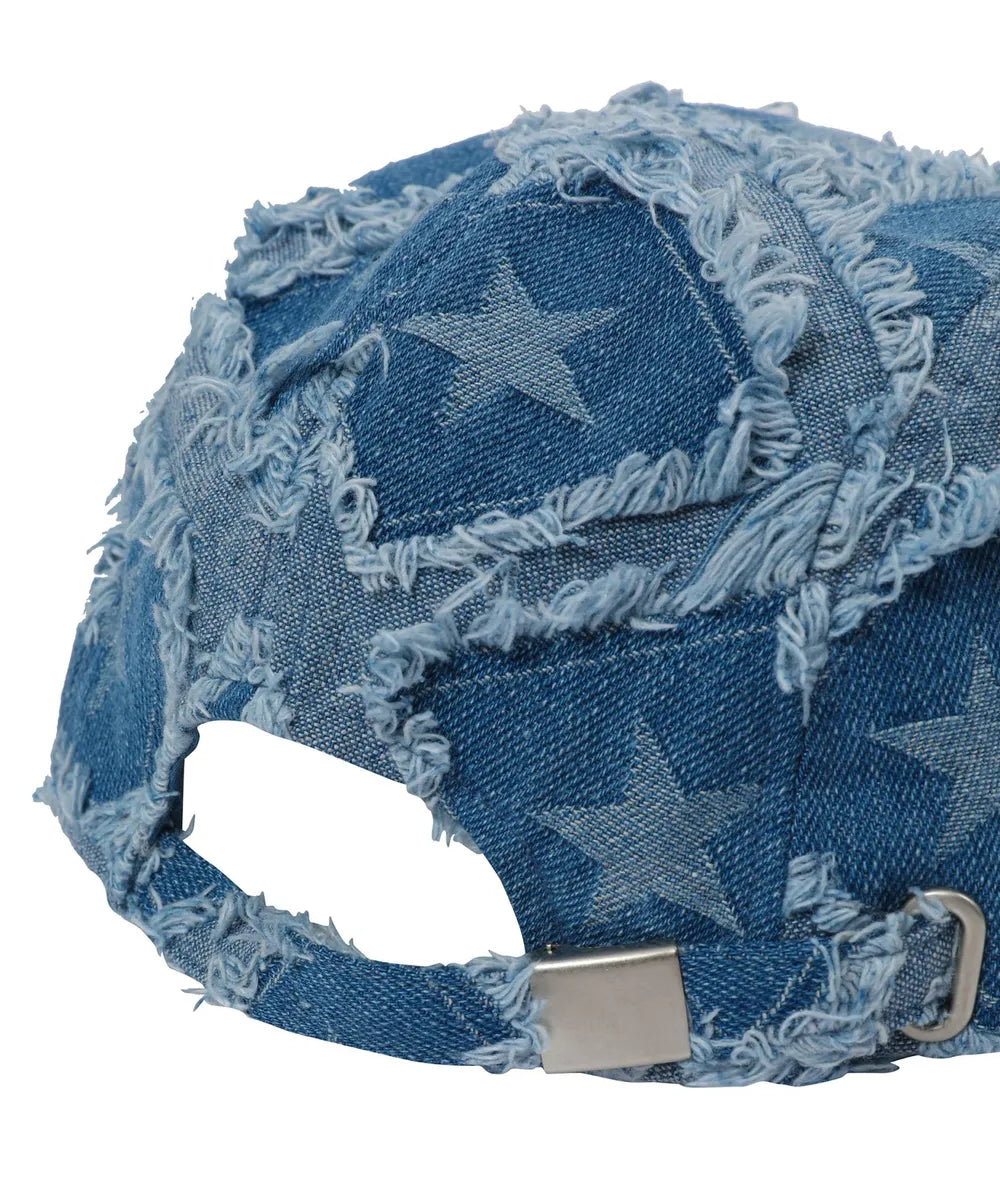 BAUF Star Rivet Hunting Cap (Light Denim)